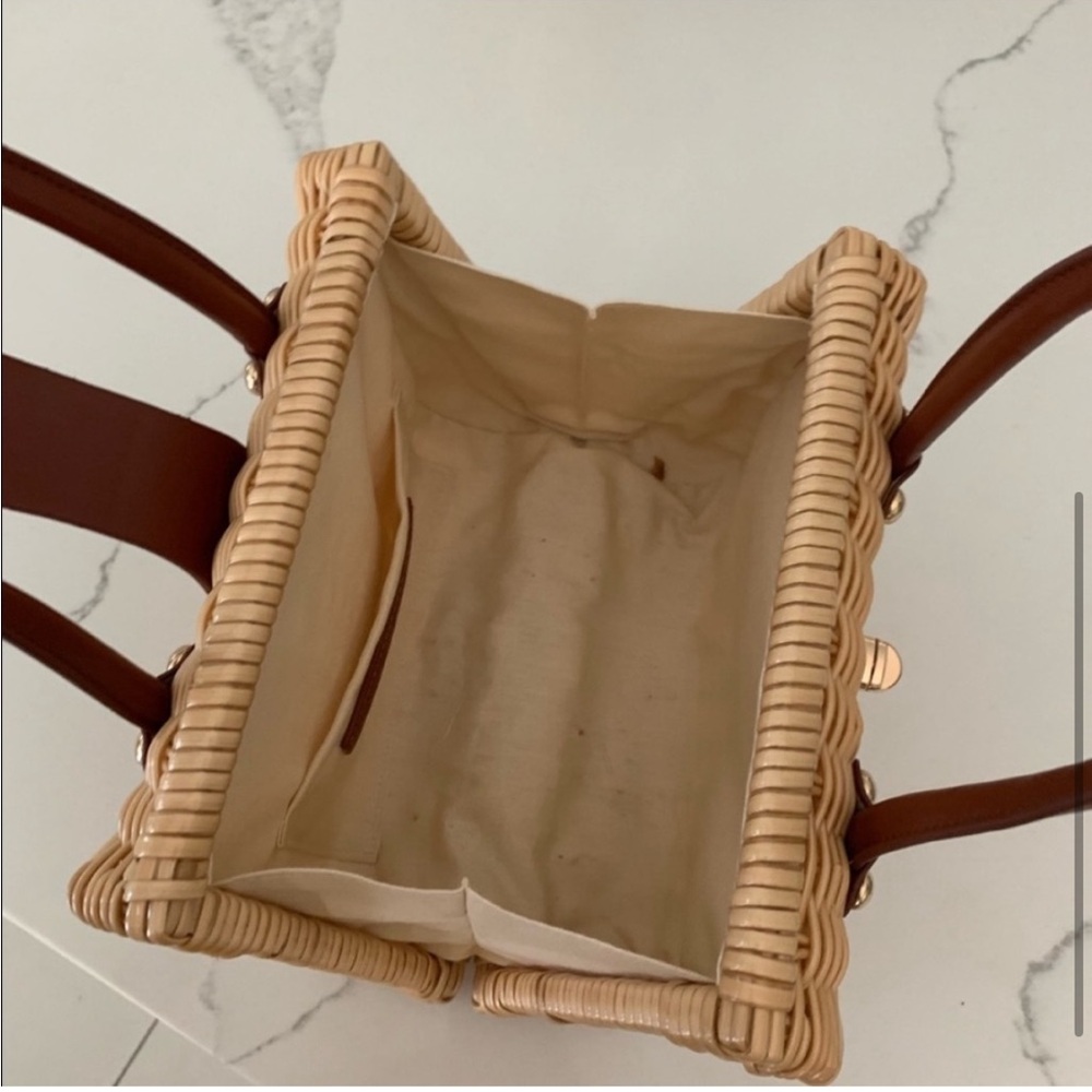 FOR LOVE AND LEMONS RARE BASKET BAG / PURSE - Picture 3 of 4